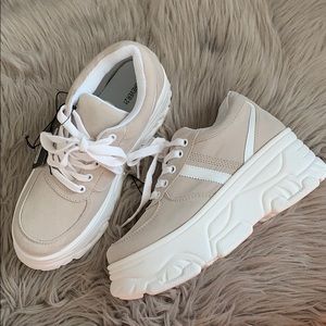 Forever 21 Chunky Suede Sneakers